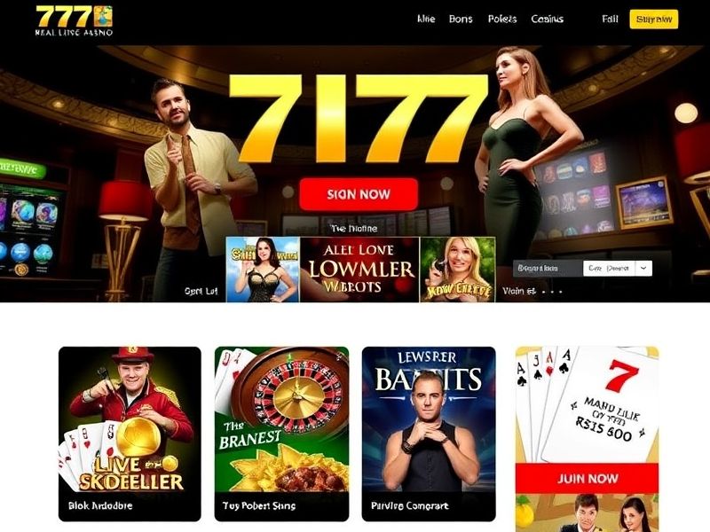 777 Casino Real Money offers a premium gaming experience with real money rewards, including slots, table games, and jackpots.